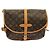 Louis Vuitton Monogram Saumur Schultertasche Braun - Ansicht 2