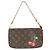 Louis Vuitton Monogram Cherry Pochette Accessoires Marrone