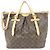 Borsa Louis Vuitton Monogram Palermo GM Marrone