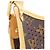 Borsa a tracolla Louis Vuitton Monogram Perfo Musette Marrone Fuschia - vista 4