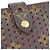 Cartera compacta con cremallera Louis Vuitton Monogram Perfo Castaño Fucsia - vista 5