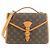 Borsa Louis Vuitton Monogram Bel Air Marrone