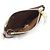 Louis Vuitton Monogram Pochette Clé Coin & Key Case Castaño - vista 4