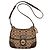 Borsa a Spalla Coach Signature Monogram Marrone