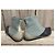 Autre Marque Stivaletti Slack London in pelle e nylon Nero Grigio - vista 4