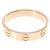 Anello Mini Love di Cartier in oro rosa - vista 2