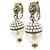 Orecchini a clip Gold and White Gucci 434724 I12RO Bianco D'oro - vista 2
