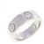 Anillo Cartier Love con medio diamante