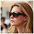 Giorgio Armani Oversized Sonnenbrille Schwarz - Ansicht 2