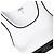 Loewe Top deportivo blanco de punto acanalado Negro - vista 14