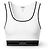 Loewe Top deportivo blanco de punto acanalado Negro - vista 4