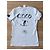 Cambon Chanel "Coco 5" T-Shirt Weihnachts-Collector-Edition 2008 Schwarz Weiß - Ansicht 5