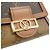 Louis Vuitton Monogram Portefeuille Dauphine Compact Wallet Marrone Monogramma - vista 3