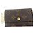 Louis Vuitton Monogram Multicles M60701 Schlüsseletui Braun Fuschia Monogramm