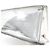 Borsa Louis Vuitton Monogram Mirror Sac Plat Argento - vista 3