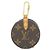 Custodia rotonda Monogram Louis Vuitton Marrone Monogramma