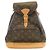 Zaino Louis Vuitton Monogram Montsouris MM Marrone Monogramma