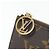 Tarjetero Monogram Louis Vuitton M81880 Castaño Monograma - vista 3