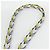 Bracciale in pelle Loewe C073S49X02 Bianco D'oro Porpora - vista 2