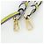 Bracciale in pelle Loewe C073S49X02 Bianco D'oro Porpora - vista 5