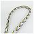 Loewe C073S49X02 Cinturino in pelle Bianco D'oro Porpora - vista 2