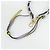 Loewe C073S49X02 Cinturino in pelle Bianco D'oro Porpora - vista 4
