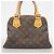 Borsa Louis Vuitton Monogram Manhattan PM Marrone - vista 17