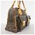 Borsa Louis Vuitton Monogram Manhattan PM Marrone - vista 2