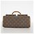 Borsa Louis Vuitton Monogram Manhattan PM Marrone - vista 3