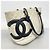 Chanel Cambon Lambskin Tote Bag Schwarz Weiß - Ansicht 2
