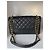 Chanel Classic Flap Medium in agnello nero - vista 4