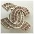 Orecchini a clip Chanel Gold and Pink Rosa D'oro - vista 6