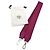 Hermès Borsa a tracolla Hermes Evelyne 1PM Rosa Porpora - vista 9