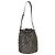 Borsa a tracolla con coulisse Trotter da donna Christian Dior Nero D'oro