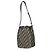 Borsa a tracolla con coulisse Trotter da donna Christian Dior Nero D'oro - vista 2