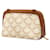 Céline Borsa Clutch Celine Triomphe Marrone Bianco  - vista 2