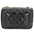 Borsa a tracolla matelassé da donna Chanel Nero - vista 2