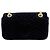 Bolsa de ombro Gucci GG Marmont acolchoada com corrente Small Preto - vista 2