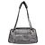 Borsa a tracolla Chanel da donna in argento traforato - vista 2