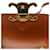 Céline Borsa a tracolla mini Claude Triomphe Celine Marrone Nero  - vista 5