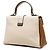 Borsa a mano Small Piazza Bottega Veneta Marrone Bianco - vista 2
