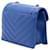Chanel Blue Small CC Chevron Capretto Envelope Flap - vista 2