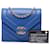 Chanel Blue Small CC Chevron Capretto Envelope Flap - vista 7