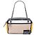 Camera Pochette caméra Chanel Beige Tricolor en peau d'agneau matelassée avec graphisme - vue 7