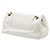 Chanel White Perforated Calfskin Reissue 2.55 East West Accordion Flap Bianco - vista 2