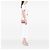 Chanel Mini Flap em veludo acolchoado rosa com fecho duplo - vista 5