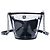 Bolsa Bucket Chanel Black Small em PVC e couro de vitelo amassado Camellia Coco Preto