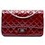 Chanel Red Quilted Patent Reissue 2.55 Double Flap 227 Rosso