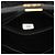 Chanel Black CC gesteppte Caviar Box Bag mit geschnitzter Schnalle Schwarz - Ansicht 6