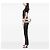 Chanel White Quilted Lambskin East West Mademoiselle Flap Bianco - vista 6